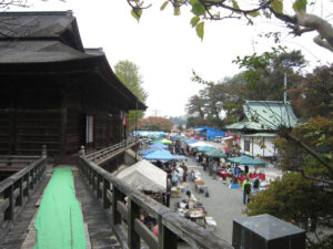 中山法華経寺骨董市
